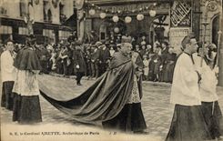 CPA SE le cardinal Amette Archeveque de Paris 