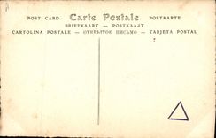 VINTAGE POSTCARD Abbot of the Versailles Sword