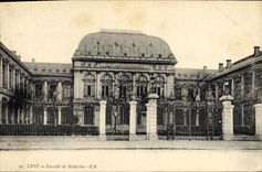 VINTAGE POSTCARD Lyon Medical college
