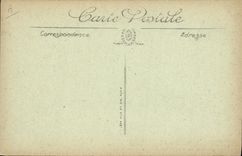 VINTAGE POSTCARD Hopital of Scotland the Grands big room wound Clinique of Dr. Bonnet Street of the Chair Paris Infirmiere