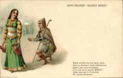 CPA Saint Galmier Source Badoit 