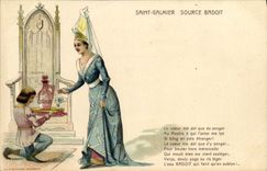CPA Saint Galmier Source Badoit 