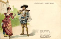 CPA Saint Galmier Source Badoit 