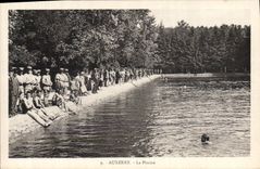 CPA Auxerre La piscine