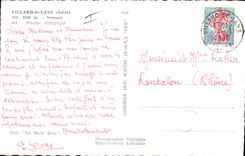 MODERN CARD Villard de Lans Swimming pool Olympic