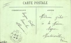 Vuelta de la POSTAL de la VENDIMIA de la natación del baño