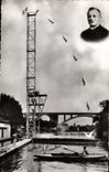 CPM Plongeon de l'Abbe Simon 1957 Coupe internationale de nataton Aviron Hors Bord Ski nautique 