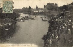 CPA Joinville le pont Les joutes Canoe 