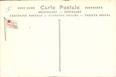 CPA Bateau Paquebot Poste Ville de Madrid Compagnie Generale Transatlantique