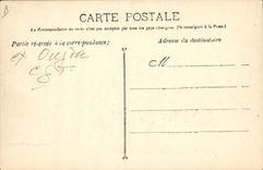 VINTAGE POSTCARD Boat Transatlantic General Steamer Co the town of Naples