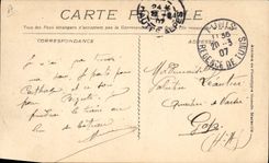 CPA Bateau Paquebot Cie Gle Transatlantique Ville de Naples 