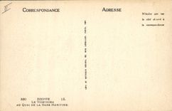 CPA Bateau Paquebot Worthing au quai de la gare maritime Dieppe