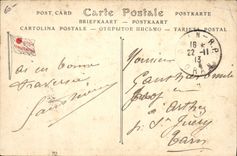 CPA Bateau Paquebot Compagnie Generale Transatlantique Poste Ville de Madrid 