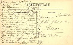 CPA Bateau Paquebot Saint Nazaire La nouvelle entree Depart du Versailles 