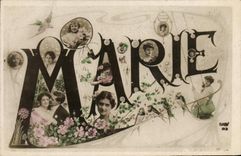 CPA Prenom Marie 