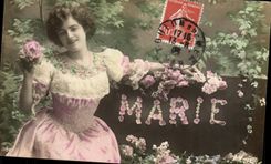 CPA Prenom Marie