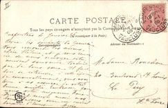 VINTAGE POSTCARD Germaine First name