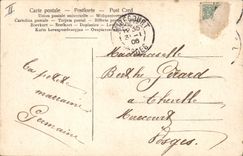 VINTAGE POSTCARD Berthe First name