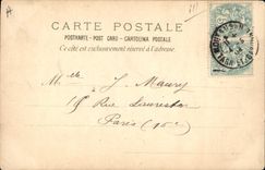 La mujer del ilustrador de Fantaisie de la POSTAL de la VENDIMIA orquestra