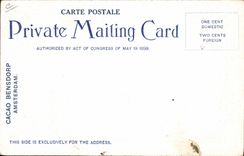 VINTAGE POSTCARD Fantasy Views Illustrator in Old Holland