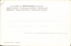 VINTAGE POSTCARD Fantasy Illustrator old women