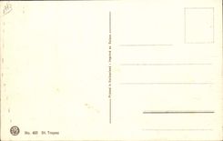 VINTAGE POSTCARD Fantasy Illustrator St Tropez