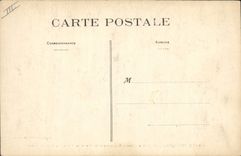 VINTAGE POSTCARD Militaria German Convoy destroyed by the French in a drill