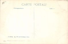 VINTAGE POSTCARD Militaria a temporary bridge has Lagny