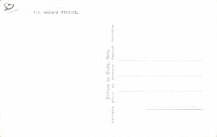 MODERN CARD Cinema Gerald Philippe