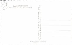 POSTAL MODERNA Eze y el cabo Ferrat