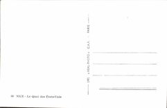 POSTAL MODERNA Niza el Quay de los Estados Unidos