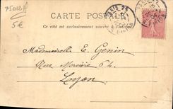 VINTAGE POSTCARD Paris Fontaine of the Water Tower Places Daumesnil