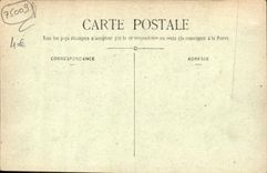 VINTAGE POSTCARD Paris the Opera Seen of the Street Scribe