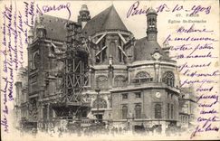CPA Paris Eglise St Eustache 