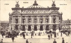 VINTAGE POSTCARD Paris Operated