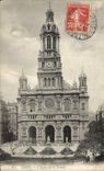 CPA Paris L'Eglise de la Trinite