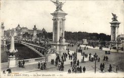 CPA Paris Le Pont Alexandre III