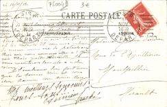 CPA Paris L'Hotel de Ville et le Pont d'Arcole Bateau Peniche 