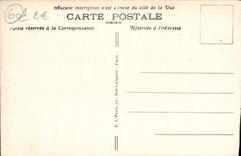 Taladro de la POSTAL de la VENDIMIA del sitio de Compiegne del coche del mariscal de Foch