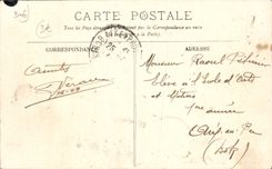 VINTAGE POSTCARD Nice Places Massena and the Casino Tram