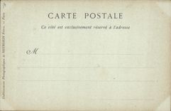 El Monseigneur Darboy de la POSTAL de la VENDIMIA no tiene hadas Billot Profesor de Philisophie