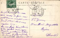 VINTAGE POSTCARD Heavy Mgr Schoepfer gardin of the sanctuary