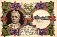 VINTAGE POSTCARD Pope Pius X