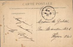 VINTAGE POSTCARD Interior Vichy Hydrotherapy of the palate of the Sources