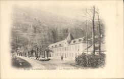 VINTAGE POSTCARD Hydrotherapy Bagneres de Bigorre thermal baths of the hello