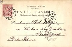 VINTAGE POSTCARD Hydrotherapy Vichy News source of the large grid