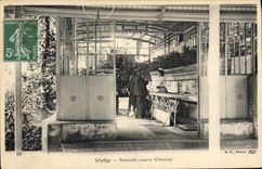 VINTAGE POSTCARD Hydrotherapy Vichy News Celestins Source