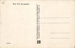 VINTAGE POSTCARD Wien Swimming