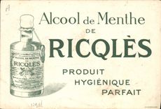 VINTAGE POSTCARD Ricqles swimming