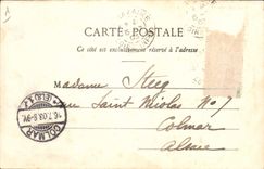 CPA Bateau Paquebot Saint Nazaire Le paquebot Le Versailles sortant du port 